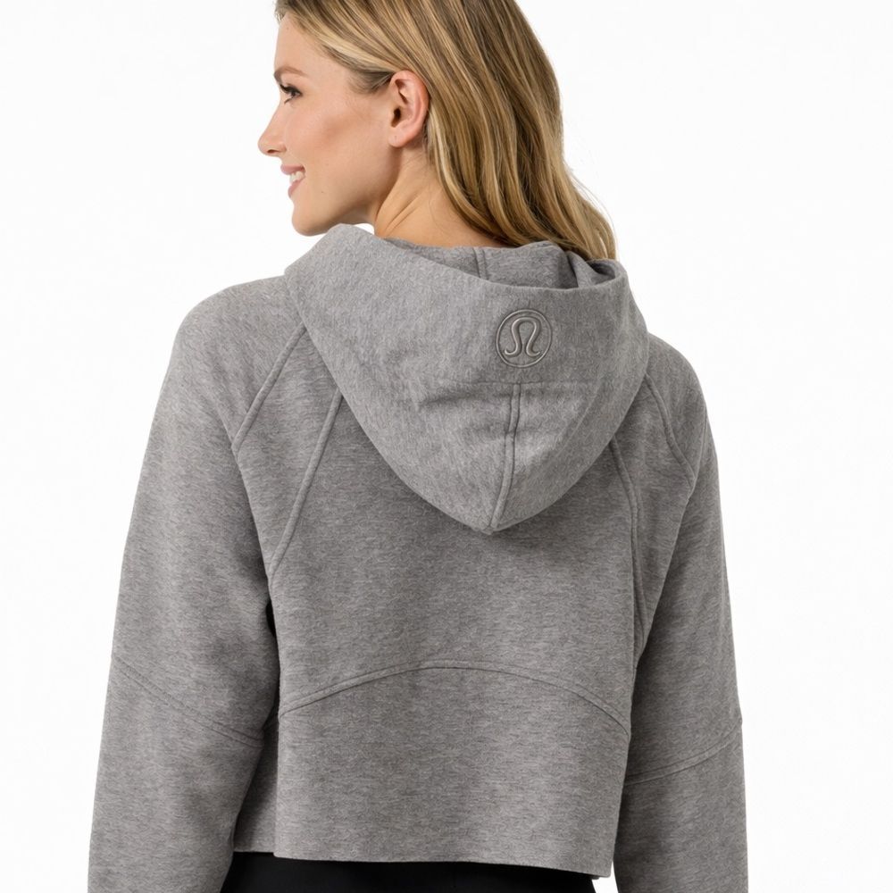 lululemon Cropped Scuba Hoodie Sweatshirt